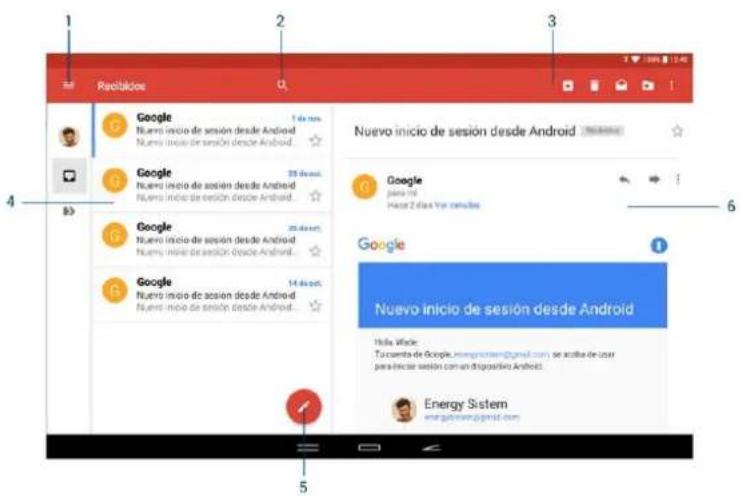 ENERGY SISTEM Pro 3 - Gestion des e-mails - 1