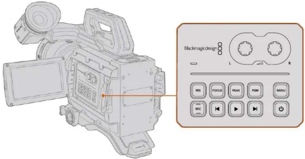 Blackmagic Design URSA Mini Pro 12K - Commandes de la URSA mini - 1