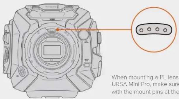 Blackmagic Design URSA Mini Pro 12K - URSA Mini Pro PL Mount - 1