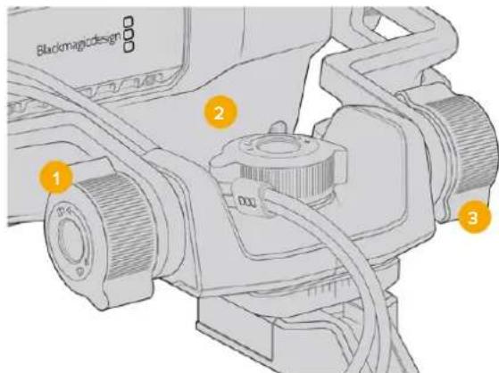 Blackmagic Design URSA Mini Pro 12K - Adjusting the Blackmagic URSA Studio Viewfinder - 3