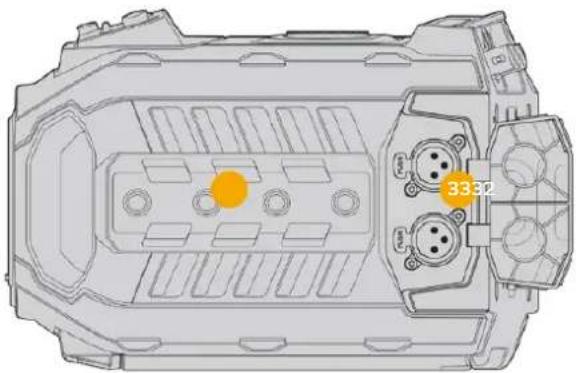 Blackmagic Design URSA Mini Pro 12K - Kameraoberseite - 1