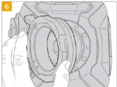 Blackmagic Design URSA Mini Pro 12K - Shimming URSA Mini PL - 7