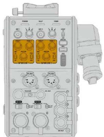 Blackmagic Design URSA Mini Pro 12K - Connexion pour le réseau d'ordres - 1