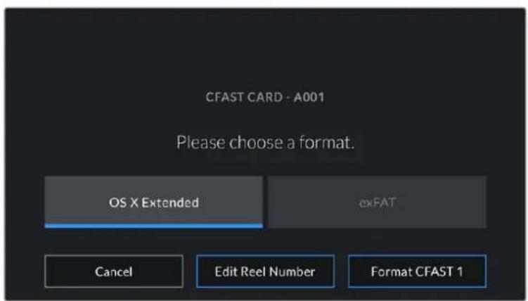 Blackmagic Design URSA Mini Pro 12K - Preparing Media on Blackmagic URSA Mini - 2