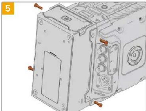 Blackmagic Design URSA Mini Pro 12K - To mount and connect URSA Mini Recorder: - 5