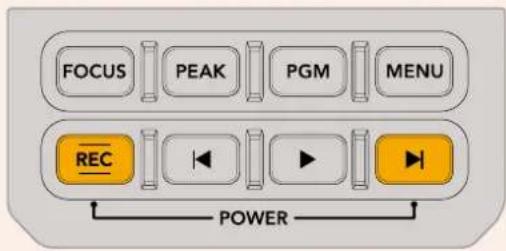 Blackmagic Design URSA Mini Pro 12K - Playback Control Buttons - 1