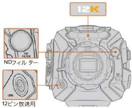 Blackmagic Design URSA Mini Pro 12K - URSA Mini Pro 12Kおよ urSA Mini Pro 12K OLPF - 1