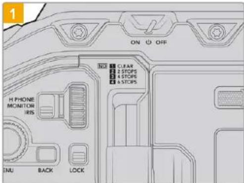 Blackmagic Design URSA Mini Pro 12K - Blackmagic Camera Fiber Converter to Marwnt/接統: - 1