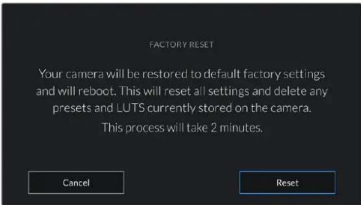 Blackmagic Design URSA Mini Pro 12K - Factory Reset - 1