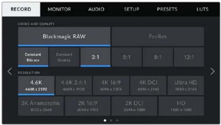 Blackmagic Design URSA Mini Pro 12K - Dashboard - 1