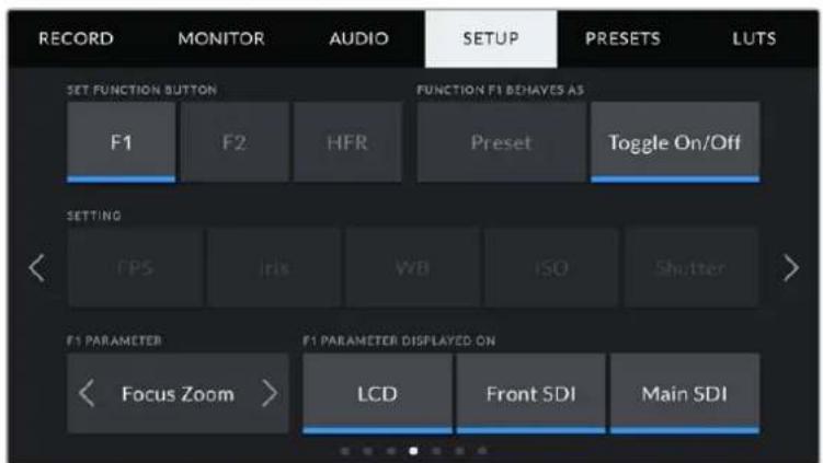 Blackmagic Design URSA Mini Pro 12K - トダル フOn/フ (Toggle On/Off) - 1