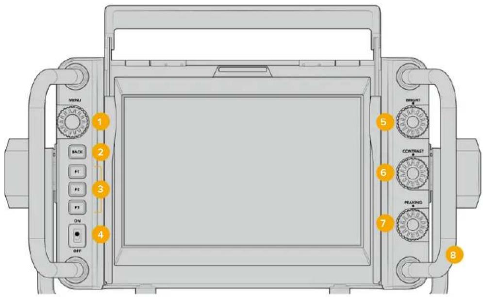 Blackmagic Design URSA Mini Pro 12K - Boutons de fonction - 1