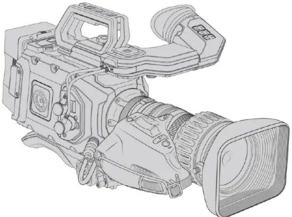Blackmagic Design URSA Mini Pro 12K - Utiliser des objectifs à zoom motorisé - 1