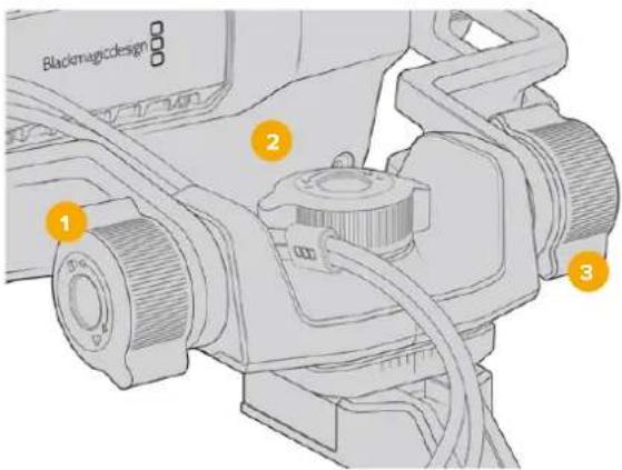 Blackmagic Design URSA Mini Pro 12K - Blackmagic URSA Studio Viewfinderの調整 - 3
