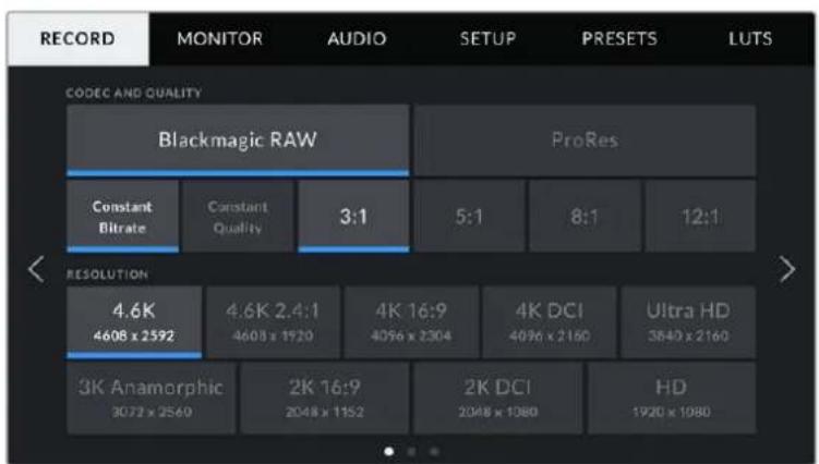 Blackmagic Design URSA Mini Pro 12K - Dashboard - 1