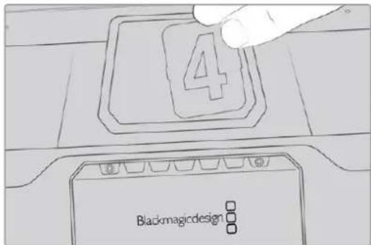Blackmagic Design URSA Mini Pro 12K - Voyant tally - 1