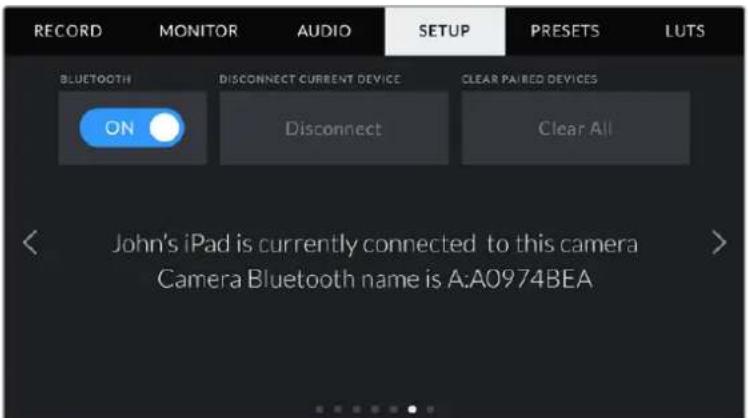 Blackmagic Design URSA Mini Pro 12K - To pair your camera with an iPad for the first time: - 4