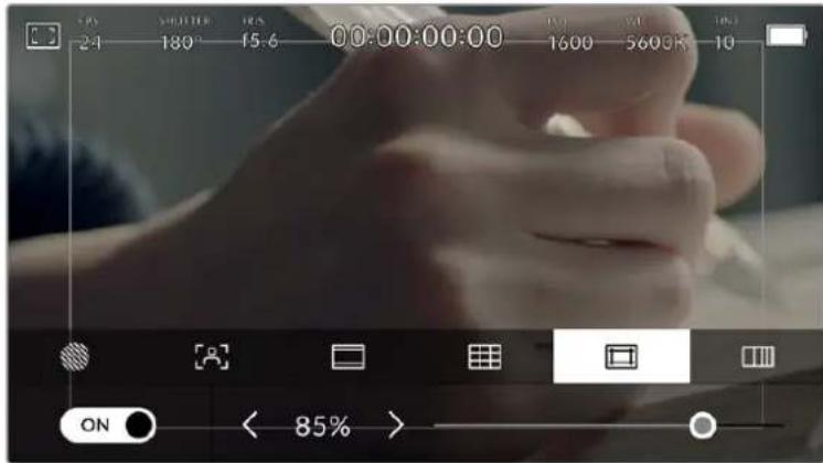 Blackmagic Design URSA Mini Pro 12K - Safe Area Guides - 1