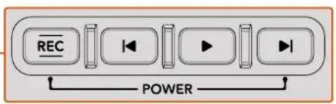 Blackmagic Design URSA Mini Pro 12K - So schalten Sie ihre URSA Mini Pro ein: - 3
