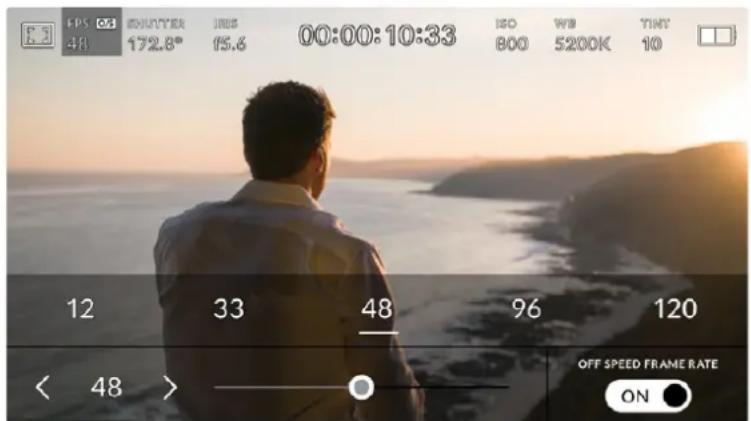 Blackmagic Design URSA Mini Pro 12K - Sensor Frame Rate - 1