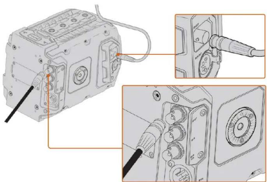 Blackmagic Design URSA Mini Pro 12K - Connecting to Video Switchers - 1