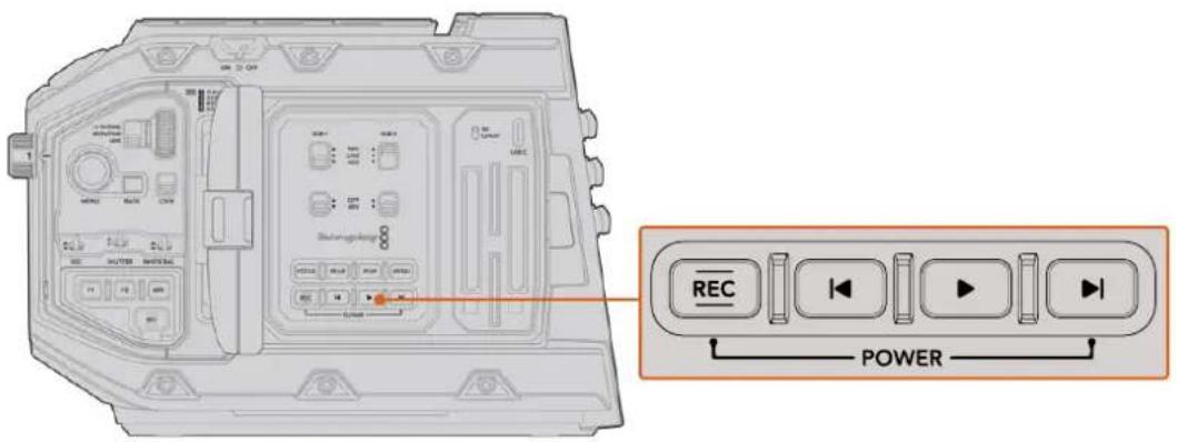 Blackmagic Design URSA Mini Pro 12K - To turn on URSA Mini Pro: - 2