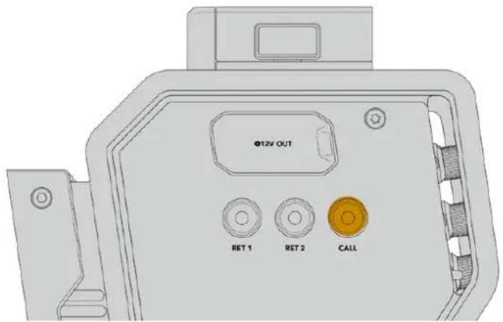 Blackmagic Design URSA Mini Pro 12K - Utiliser le bouton call - 1