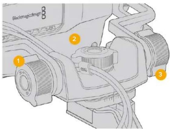Blackmagic Design URSA Mini Pro 12K - Régler le blackmagic URSA studio viewfinder - 2