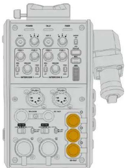 Blackmagic Design URSA Mini Pro 12K - リターニNSDI出力の接続 - 1