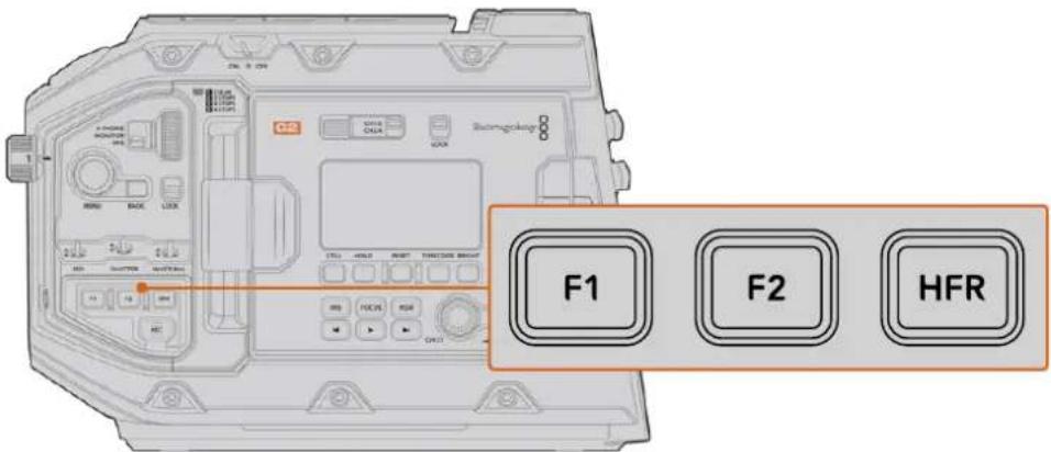 Blackmagic Design URSA Mini Pro 12K - 機能ボーニ設定 $ET FUNCTION BUTTON) - 3