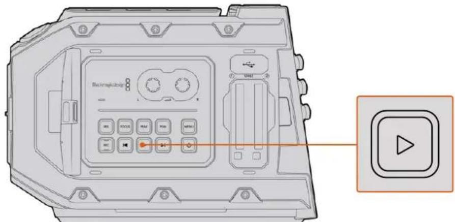Blackmagic Design URSA Mini Pro 12K - Wiedergabe von Clips - 1