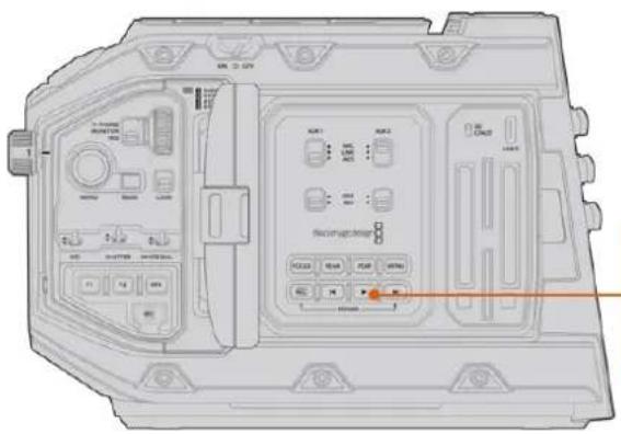 Blackmagic Design URSA Mini Pro 12K - So schalten Sie ihre URSA Mini Pro ein: - 2