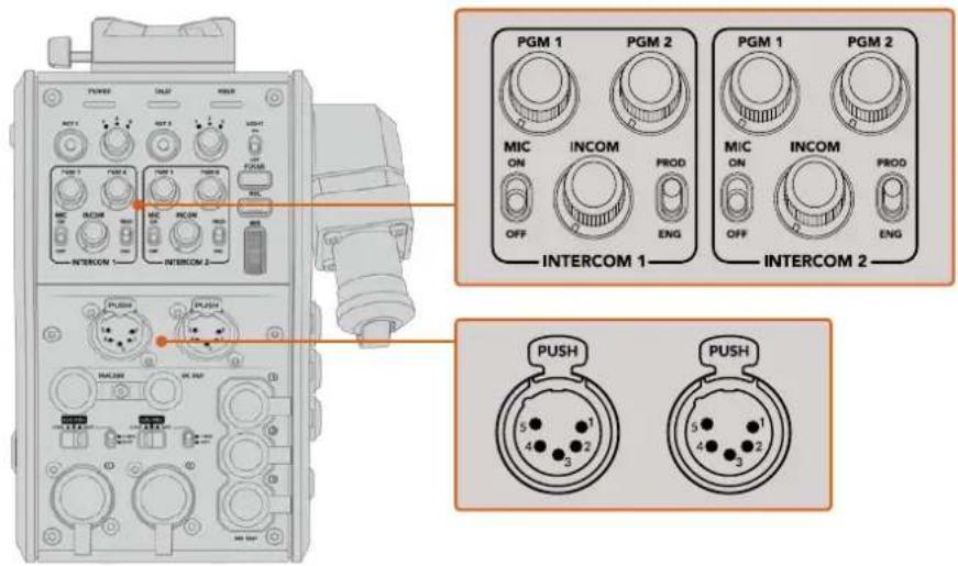 Blackmagic Design URSA Mini Pro 12K - Using Talkback - 1