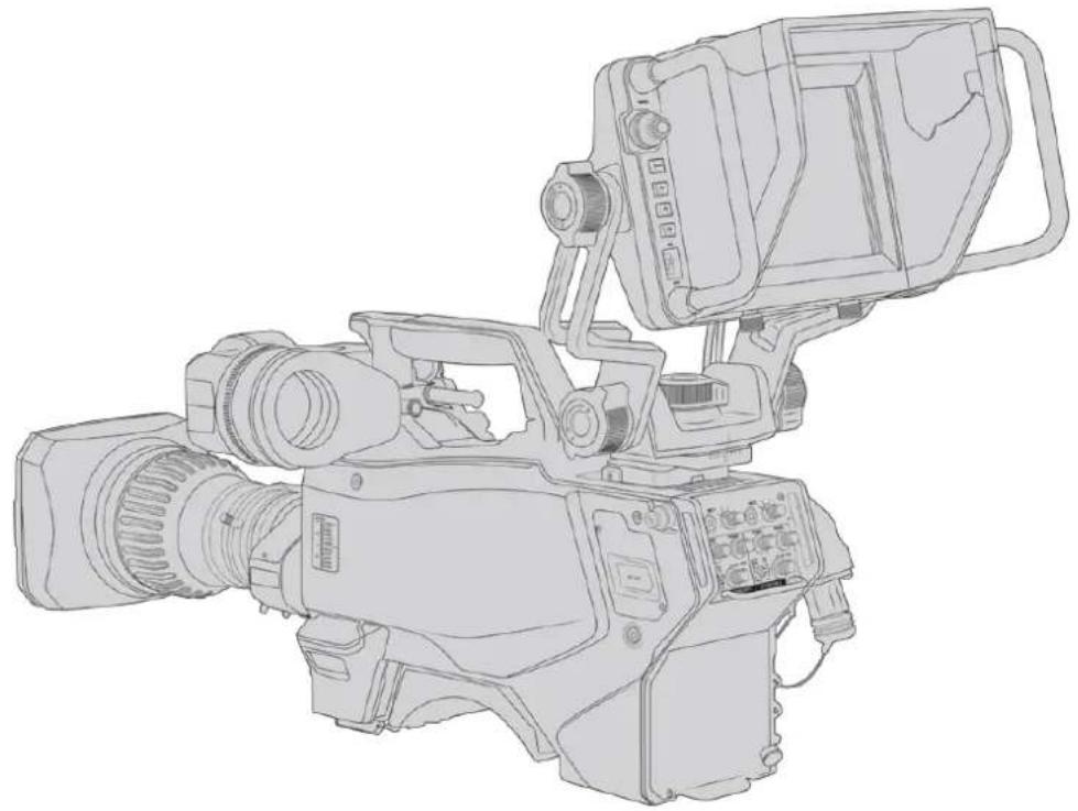 Blackmagic Design URSA Mini Pro 12K - Mounting and Connecting to Blackmagic URSA Mini - 4
