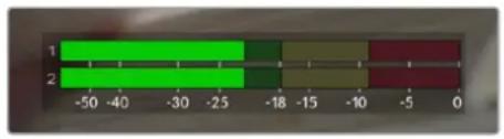 Blackmagic Design URSA Mini Pro 12K - Audiopegelmesser - 1