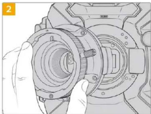 Blackmagic Design URSA Mini Pro 12K - Attaching the B4 Mount - 2