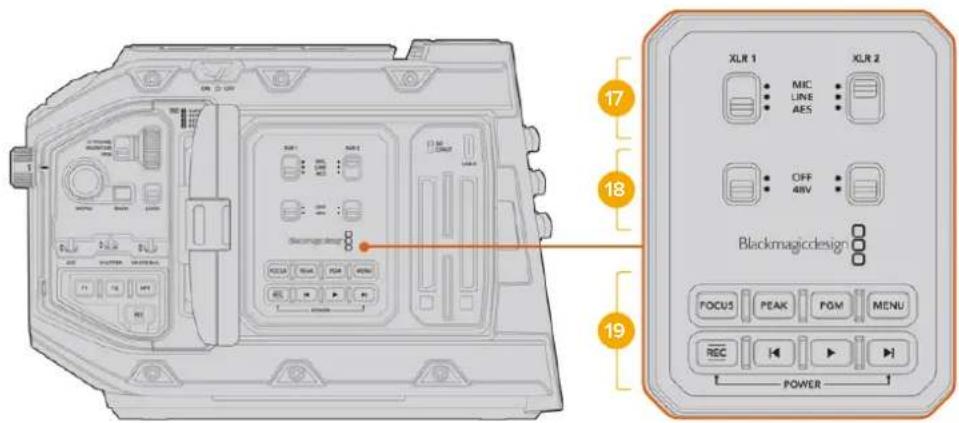 Blackmagic Design URSA Mini Pro 12K - Internal Control Panel - 1