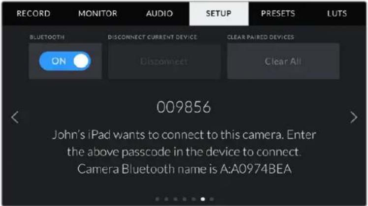 Blackmagic Design URSA Mini Pro 12K - Pour associer votreamera à un ipad pour la première fois : - 2