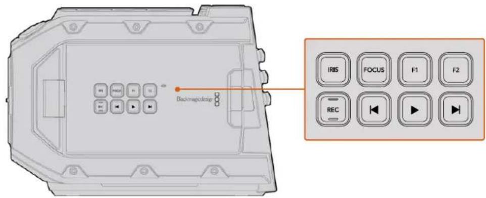 Blackmagic Design URSA Mini Pro 12K - Boutons de contrôle - 1