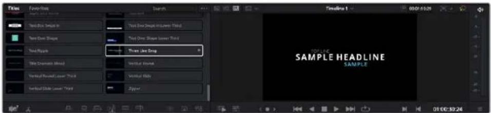 Blackmagic Design URSA Mini Pro 12K - To preview a title: - 2