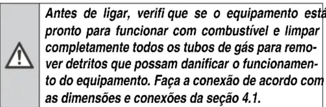 COINTRA CPE 10 T b - Conexão de gás - 1