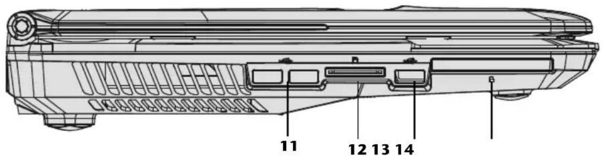 MEDION Erazer X6811 (MD 97747) - Left Side - 1