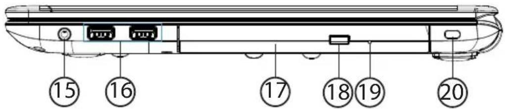 MEDION Akoya E6416 - Rechterkant - 1
