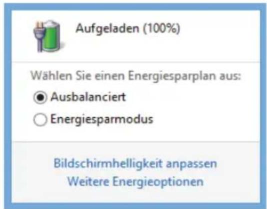 MEDION Akoya E6416 - Überprüfen der Akkuladung - 1