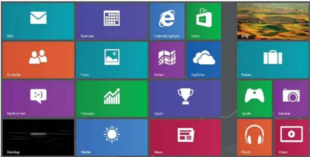 MEDION Akoya E6416 - Windows® 8 Startbildschirm - 1