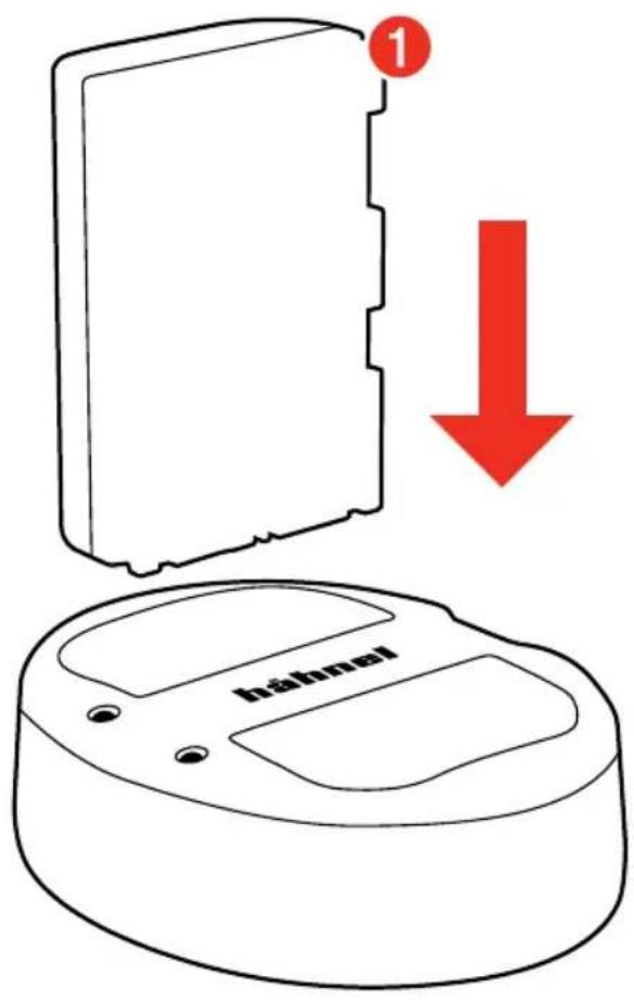 Hähnel HLXEL15HP - Connectez le chargeur à USB - 2