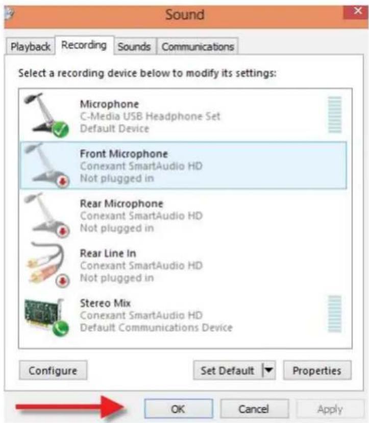 Sabrent AUMMSA - Installation d'un microphone sous Windows - 5