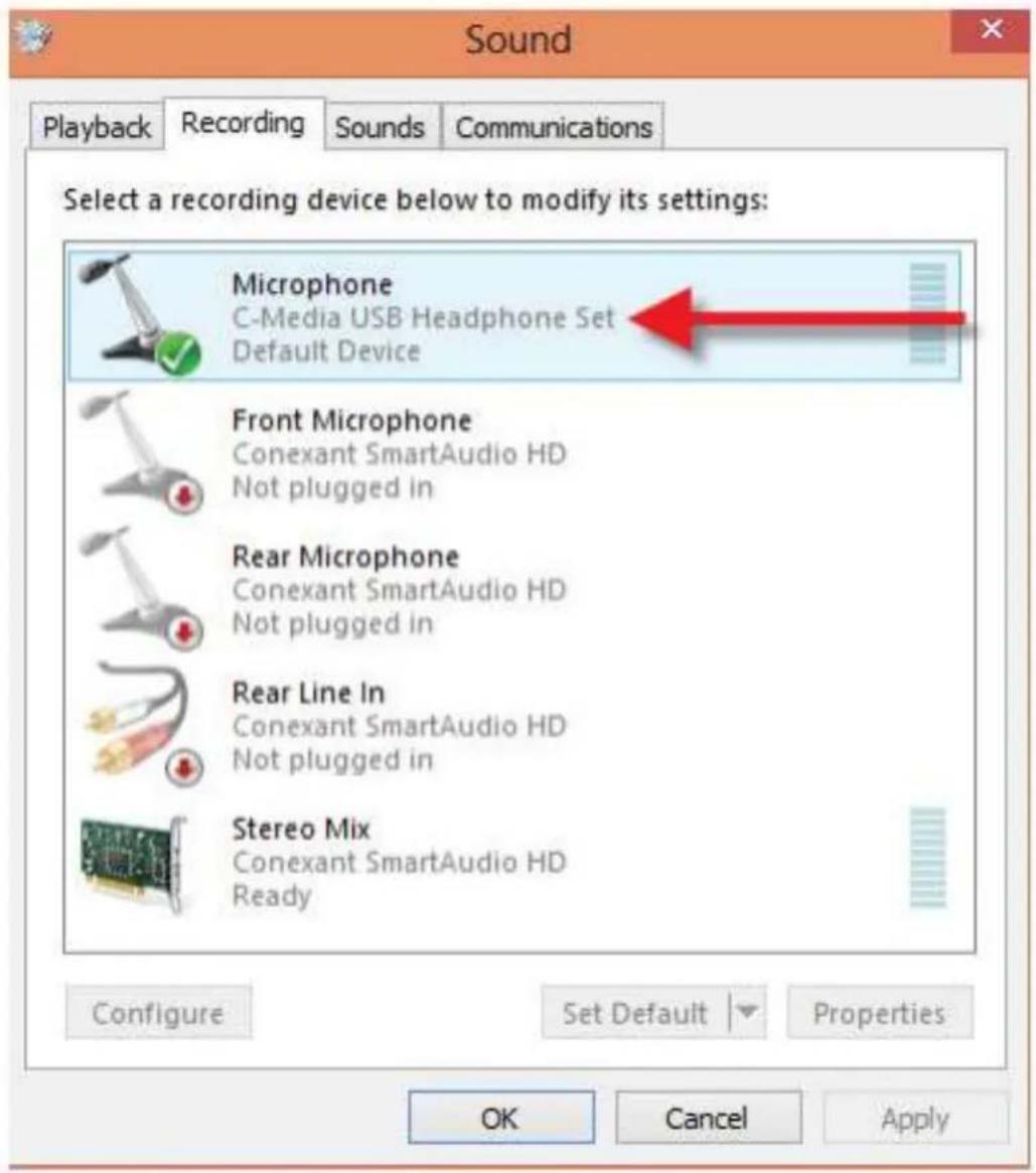 Sabrent AUMMSA - Installation d'un microphone sous Windows - 3
