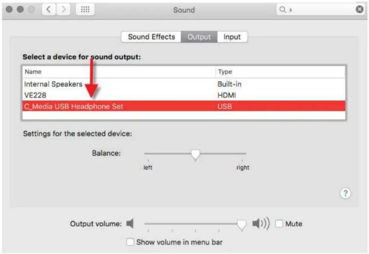 Sabrent AUMMSA - Installation d'un casque audio ou de hauts-parleurs sous Mac - 3