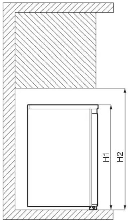 ZANUSSI ZYAN8FW0 - DIMENSIONS - 1